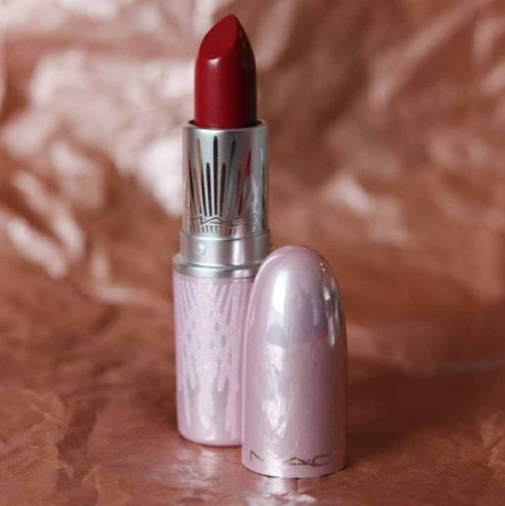 ❇️🧚‍♀️#SNOWFILTER Mac Cosmetics DISCONTINUED Frosted Firework Lipstick NWT